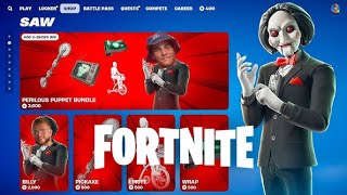 🔴LIVE FORTNITEMARES SAW GIVEAWAY WGAVIN [upl. by Yelloh116]