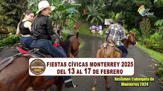 Resumen Cabalgata De Monterrey 2024 [upl. by Jermaine302]