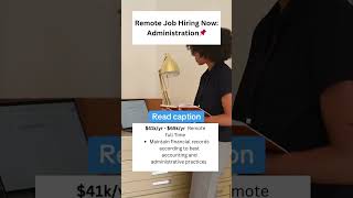 Work from home remote jobs hiring right now link in bio remotejobs workfromhomejobs remote [upl. by Haididej]