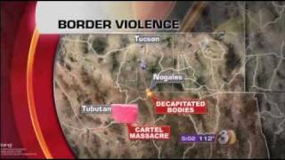 Nogales Arizona Police Chief Talks About Increase in Violence at Border [upl. by Nalyd]