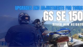 Best Suzuki  GS150 SE  Tuning  Modification  Bike Long Tour  Upgrade  Cost  Adventure Touring [upl. by Deehan]