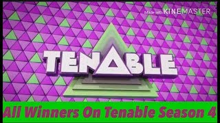 All Winners On Tenable Season 4 [upl. by Nylyaj]