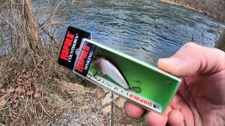 TROUT FISHING with Rapala Countdown amazing lure [upl. by Hoye258]