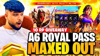 RP amp UC Giveaway  Bgmi Live with Pulkitislive  A6 Royal Pass MAXED OUT shortsfeed shorts [upl. by Neisa]