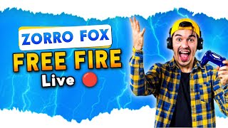 ZORRO FOX Is Live cs rank push freefirelive [upl. by Evilo]