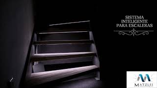 SISTEMA INTELIGENTE PARA ESCALERAS  ILUMINACIÓN LED AUTOMATIZADA  MATZLEI ESCALERAS ILUMINACION [upl. by Kain]