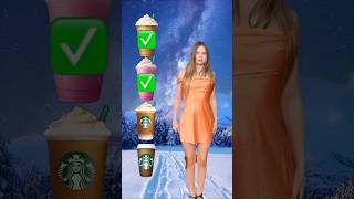 Frappuccino vs Pink Drink vs Pumpkin Latte vs Black Coffee  Salish Matter hotcoffee [upl. by Giuditta]