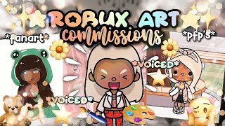 ✨Robux Art commissions✨ Fanart pfps roblox pfps custom fanarts\pfps 💗💕💅🏼 cheep 😘⭐💫 [upl. by Einattirb597]