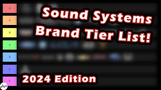 Best Car Sound Systems Ranked 2024 Edition – Tier List [upl. by Lubeck415]