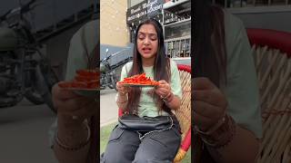 Spicy Chilli Potato Vs Spring Rolls 🤤😍 shorts trendingshorts foodlover viral meghachaube [upl. by Mylo555]