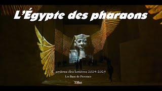 CARRIÈRES DES LUMIÈRES  LÉgypte des Pharaons  2024  4k [upl. by Einhpets]