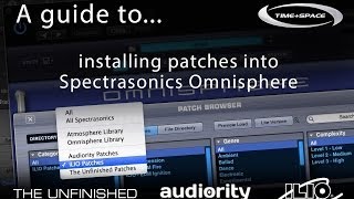 How to load your thirdparty patches into Spectrasonics Omnisphere 1 [upl. by Scevo]