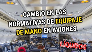 EQUIPAJE de mano para VIAJAR en AVIÓN  Transporte de líquidos [upl. by Corry994]