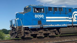 NS 23G in Northwood Ohio with NS 8098 and 8025 [upl. by Esya125]