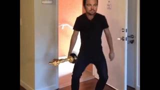 Leonardo Dicaprio  Oscar dance 480p [upl. by Tabshey]