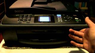 Brother MFCJ410w Printer Review [upl. by Sadiras]