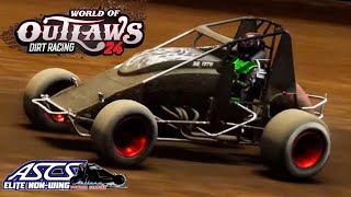 ASCS Elite non wings week 5 at Jacobs County  World of Outlaws Dirt Racing 24 [upl. by Orion]