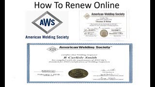 How To Renew Your AWS CWI Certification Online Through AWS Website [upl. by Lecirg]