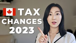 Important TAX CHANGES in CANADA for 2023  TFSA RRSP FHSA CPP [upl. by Ylac]