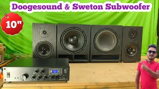 10 inch Subwoofer Doogesound amp Sweton [upl. by Noseyt104]