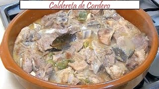 Caldereta de Cordero  Receta de Cocina en Familia [upl. by Mariejeanne]