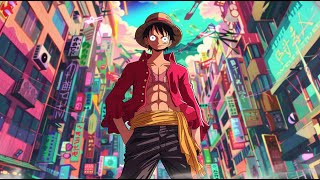 🔴 One Piece Relaxing Music 🎵 lofi hip hop radio  beats to sleepchill to 🏖️Luffy Chill Lofi 🏖️ [upl. by Airekal]