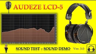 AUDEZE LCD 5  Review Recensione Sound Demo Sound Test headphone [upl. by Travax]