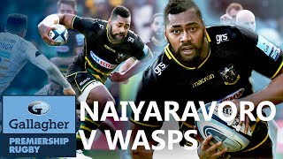 Naiyaravoro v Wasps  The Breakdown  Gallagher Premiership [upl. by Iv]