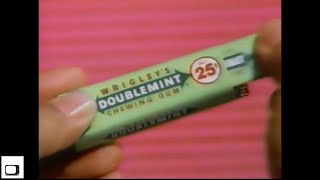 Doublemint Gum Commercial 1991 [upl. by Satsoc565]