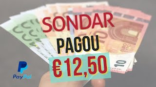 Sondar  Prova de Pagamento 🤑 Como Ganhar Dinheiro Respondendo Inquéritos Online [upl. by Thera]