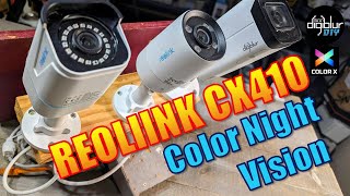 REOLINK CX410 Review  Best Night Vision Camera Comparison 810A amp Dahua 5442 [upl. by Lledal]