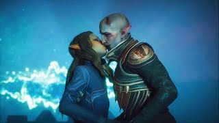 Dragons Age The Veilguard Complete Inquisitor and Solas Scenes Romance [upl. by Aitnuahs]