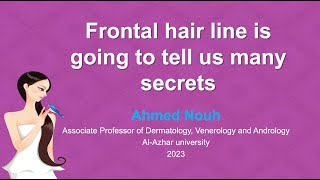 Frontal hair line disorders part l [upl. by Deery]