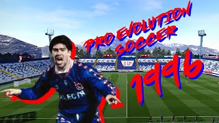 Pro Evolution Soccer 1996 con equipos sudamericanos Universidad Catolica vs Universidad de Chile [upl. by Ytirahs]