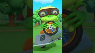 Miles the Motorcycle  Geckos Garage  Trucks For Children  Cartoons For Kids  shorts [upl. by Radie373]