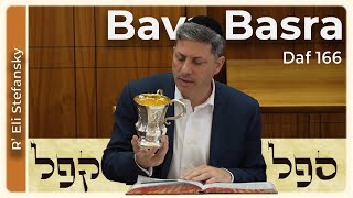 Daf Yomi Bava Basra Daf 166 by R’ Eli Stefansky [upl. by Hedley170]