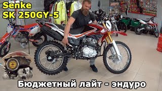 Senke SK 250GY5 бюджетный лайтэндуро с ПТС [upl. by Olgnaed]