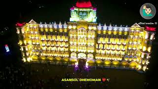 asansol dhemoman Colliery Durga Puja special ❤️💫 2024 Taj hotel 🌀 [upl. by Eidnac]