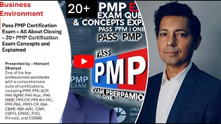 PMP Certification Mastering the Business Environment – 20 Essential Exam Concepts Explained [upl. by Rickie]