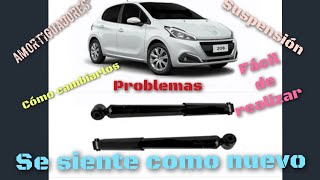 Cambio de amortiguadores de peugeot 207208 [upl. by Claudetta]