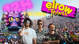 12 ORE DI TECHNO insieme a 35000 persone  ELROW TOWN [upl. by Ameg]