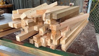 Creating Stunning Furniture from Reclaimed Wood An Inspiring Woodworking Project [upl. by Idnerb866]