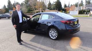 2014 Mazda3 S Grand Touring Walk Around amp Review Dougs Lynnwood Mazda [upl. by Lua19]