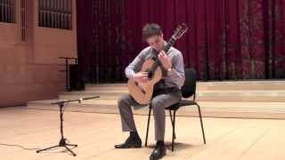 Stephen Dodgson  Partita for Guitar  1 Allegretto Con Motto [upl. by Dorion]