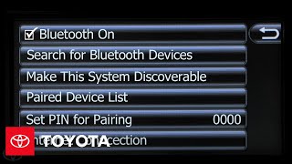 Prius HowTo How to Pair a Phone with Entune®  Toyota [upl. by Pulchi]