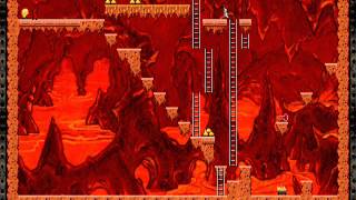 Lode Runner The Legend Returns 2538 Lava World 45 [upl. by Egdirdle36]