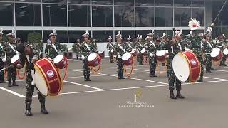 🌟SPEKTAKULER PENAMPILAN DRUM BAND UNIVERSITAS PERTAHANAN UNHAN 🔥🔥 [upl. by Siol]