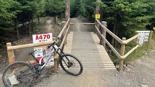 Bike Park Wales new A470 progress [upl. by Ahcire]