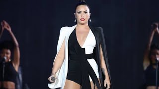 Demi Lovatos nude photos leak after her Snapchat is hacked [upl. by Aerdnaek]