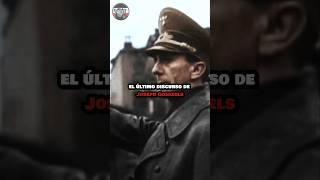 El último discurso de Joseph Goebbels [upl. by Nyladnohr]